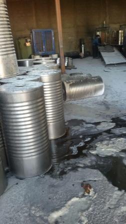 اطفای حریق کارگاه آبکاری ونجات کارگران حادثه دیده