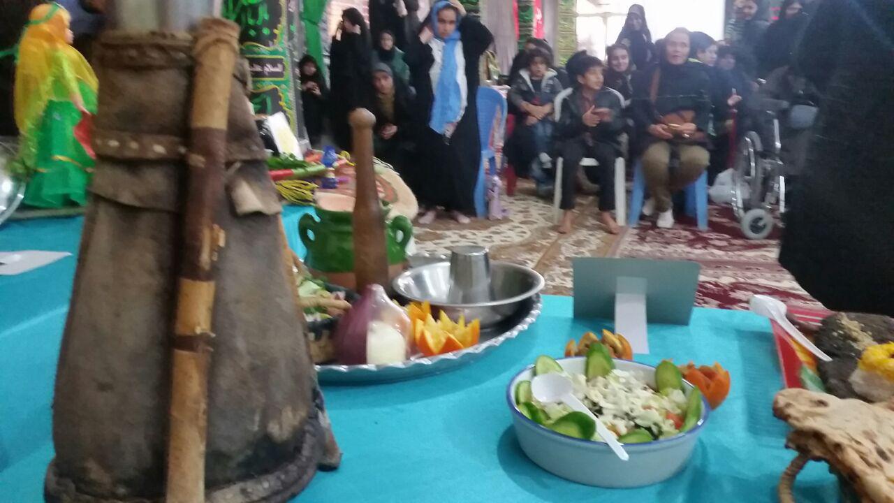جشنواره غذاهای سنتی ایرانی، بومی و محلی در زینبیه دهدشت