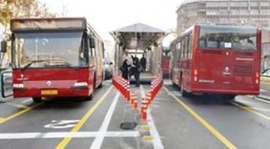 جابجایی روزانه 10 هزار مسافر در خط اتوبوس بهشتی - مطهری جابجایی روزانه 10 هزار مسافر در خط اتوبوس بهشتی - مطهری