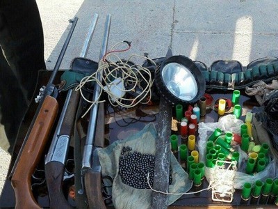 دستگیری 7شکارچی پرندگان وحشی مهاجر در مه ولات
