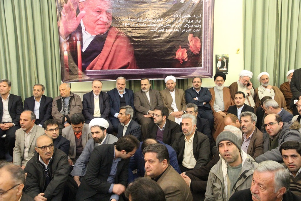 برگزاری مراسم سالگرد درگذشت آیت الله هاشمی رفنسجانی در مشهد برگزاری مراسم سالگرد درگذشت آیت الله هاشمی رفنسجانی در مشهد