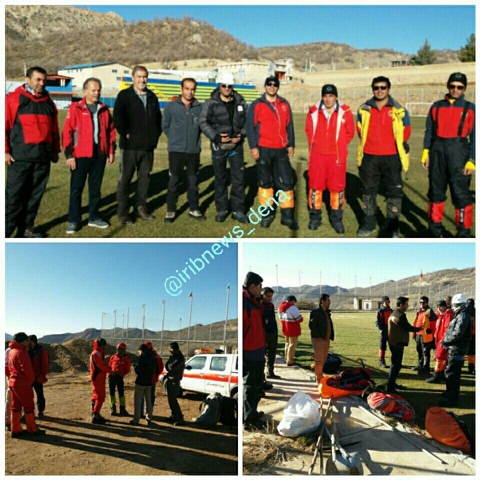 آمادگی نیروهای امدادی برای اعزام به ارتفاعات دنا آمادگی نیروهای امدادی برای اعزام به ارتفاعات دنا