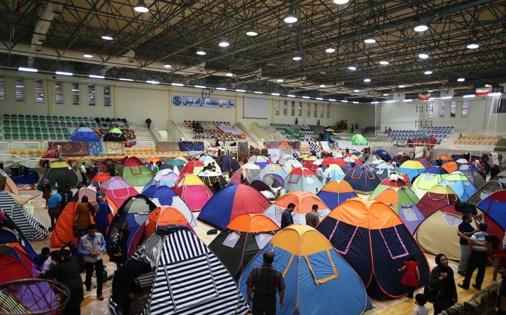 اعلام شرایط استفاده از کمپ استقرار چادر در کیش