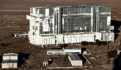 تصاویرپایگاه فضایی متروکه در بایکانور قزاقستان تصاویرپایگاه فضایی متروکه در بایکانور قزاقستان