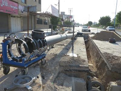 توسعه ۱۴۰ کیلومتری شبکه توزیع آب شرب شهرهای استان