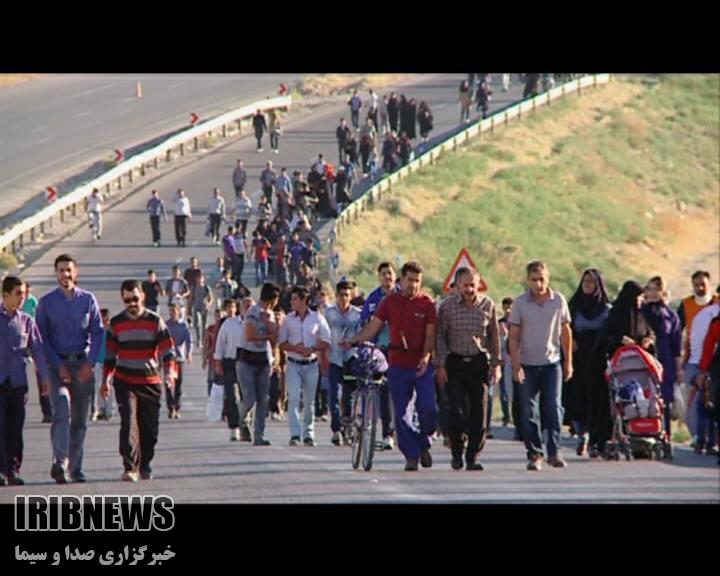 برگزاری پیاده روی بزرگ خانوادگی به مناسبت اعیاد شعبانیه