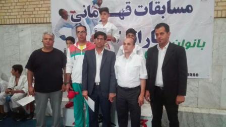 درخشش تیم‌های کاراته استان در رقابت‌های قهرمانی کشور