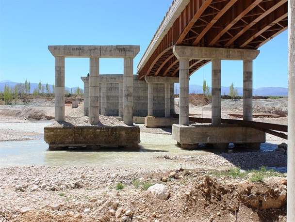 گذشت 3 سال از پایان عمر پل نخست رودخانه بشار