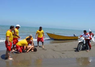 مرگ دو برادر در آب های ساحلی چالوس