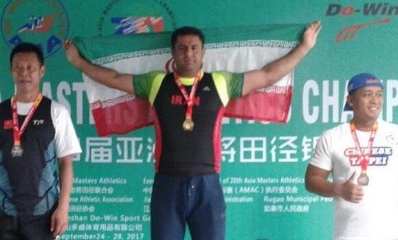 پرتابگر هم استانی قهرمان مسابقات آسیا