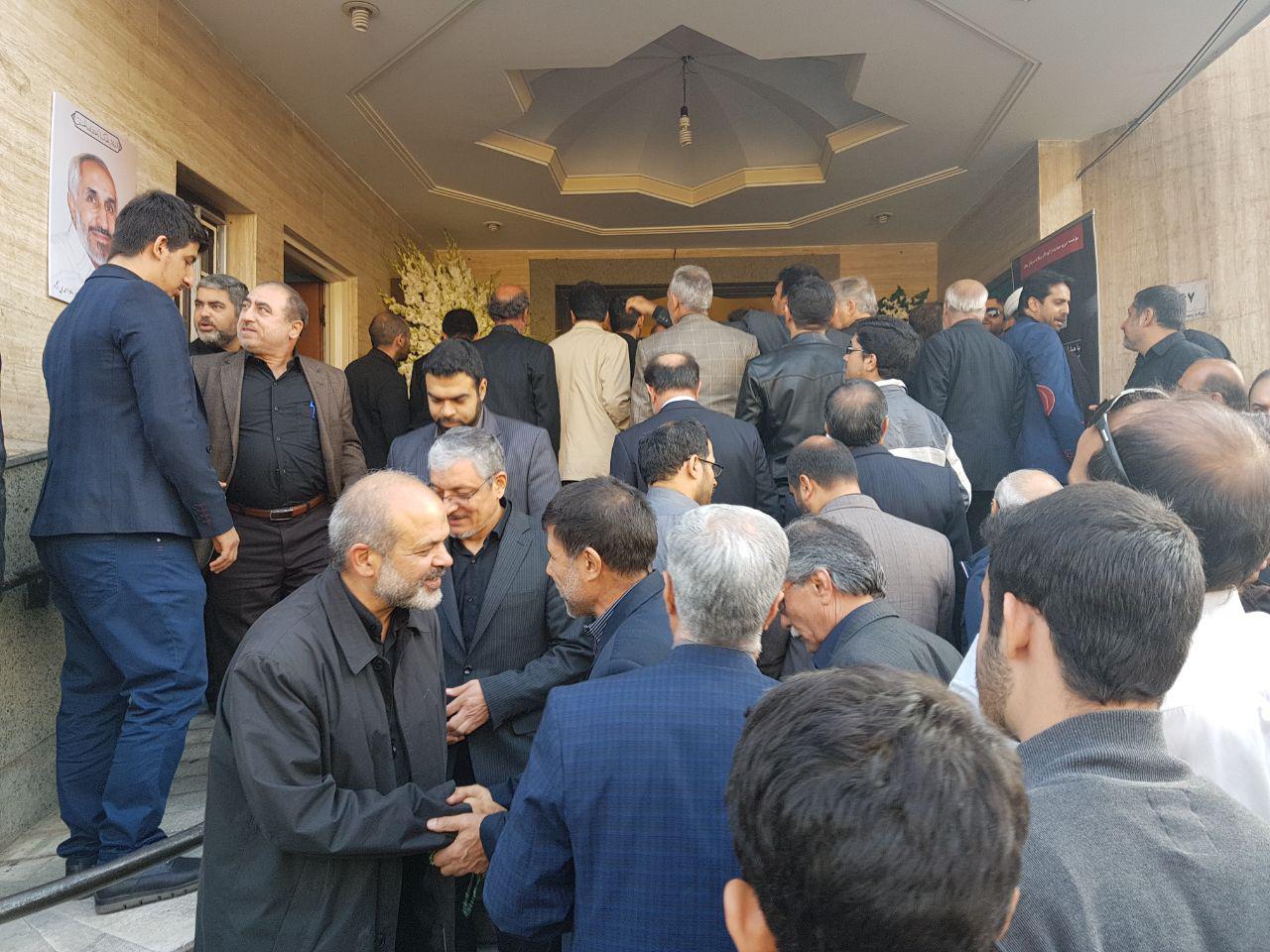 مراسم ترحیم داوود احمدی نژاد در حال برگزاری است مراسم ترحیم داوود احمدی نژاد در حال برگزاری است