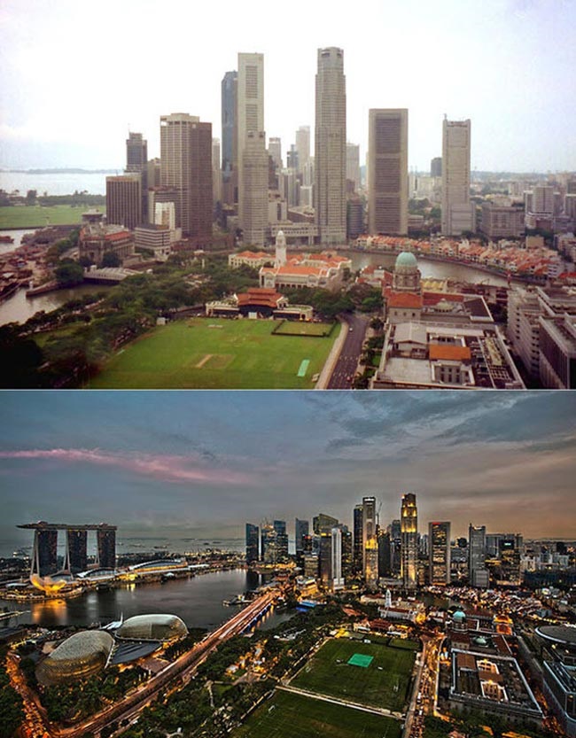 تغییرات چهره شهرهای مطرح دنیا در طول زمان تغییرات چهره شهرهای مطرح دنیا در طول زمان