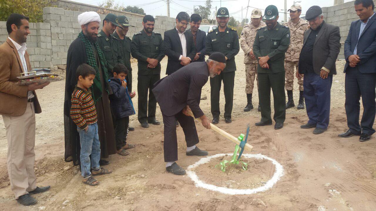 آیین آغاز ساخت پایگاه مقاومت  پاتاوه