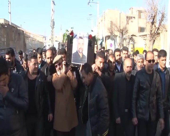 تشییع پیکر جانباز شهیدخدادادی تشییع پیکر جانباز شهیدخدادادی