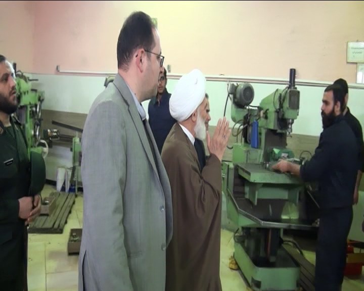 بازدید نماینده ولی فقیه از فنی و حرفه‌ای همدان