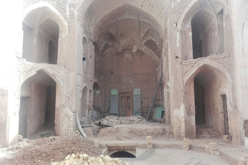 آغاز مرمت خانه تاریخی اسماعیلی