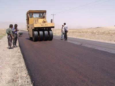 آسفالت معابر روستاهای بخش سرآسیاب یوسفی