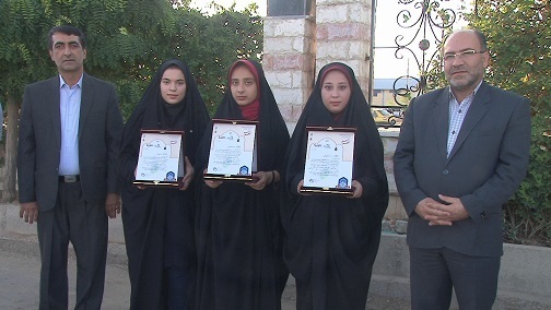 درخشش دختران استان در مسابقات کشوری قرآن