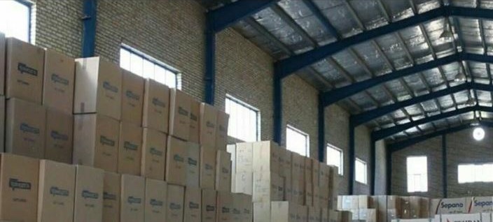احتکار ۲۰ هزار دستگاه لوازم خانگی در انبار حبوبات آبیک