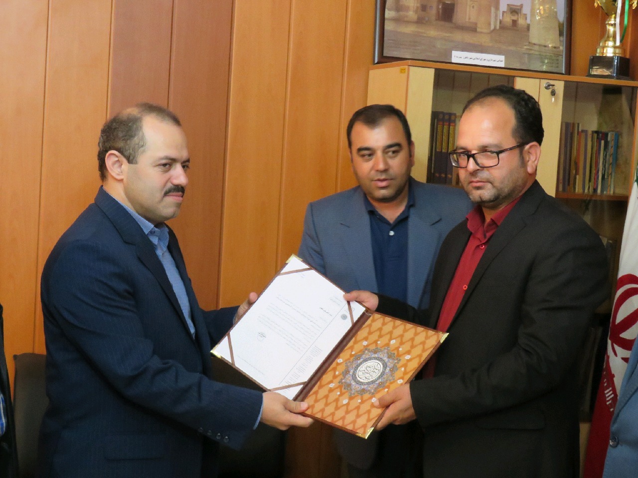 معرفي مدير جديد ميراث فرهنگي و گردشگري باخرز