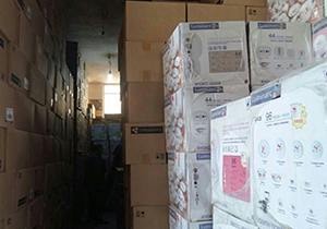 کشف انبار لوازم خانگی قاچاق در آباده