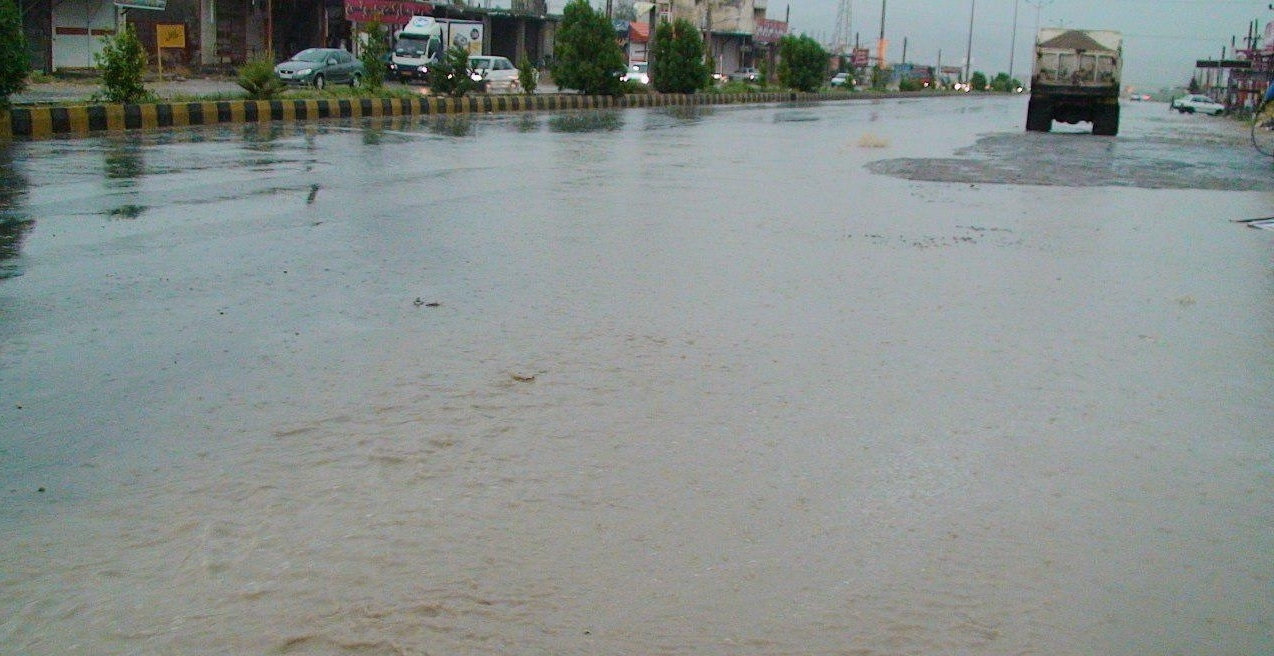 بارش باران در گچساران