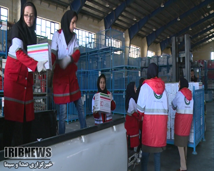 ارسال کمک های مردمی به مناطق سیل زده خوزستان + فیلم