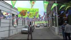 پیشوای مقدس غرق شادی و تزیین ولادت امام زمان عج