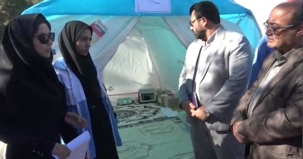 برگزاری مانور زلزله و تاب آوری در معاونت آموزشی تربت جام