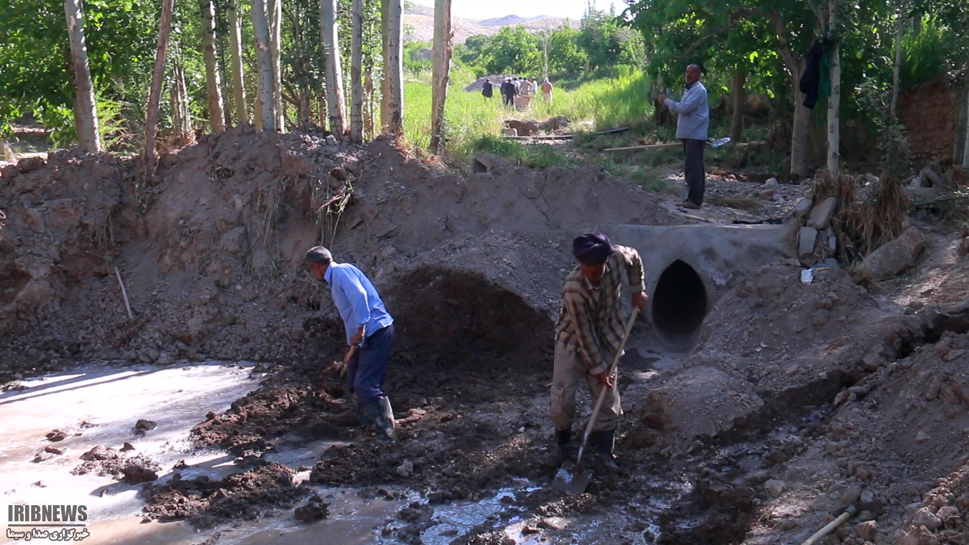 مرمت ۵۰ رشته قنات خسارت دیده از سیل