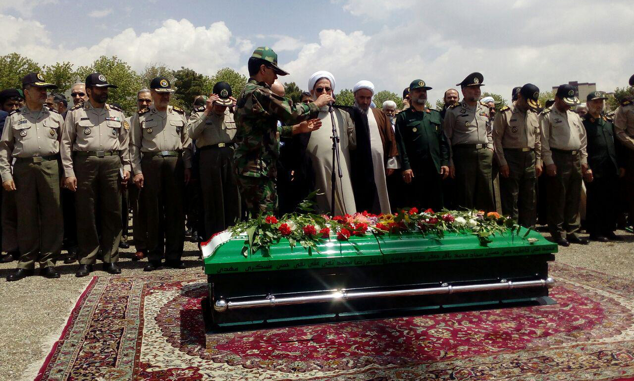 تشییع پیکر امیر «جهان‌تیغ»