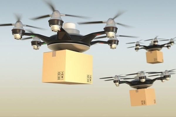 ارسال بسته‌ها با پهپاد براي مشتريان کمتر از 30 دقيقه