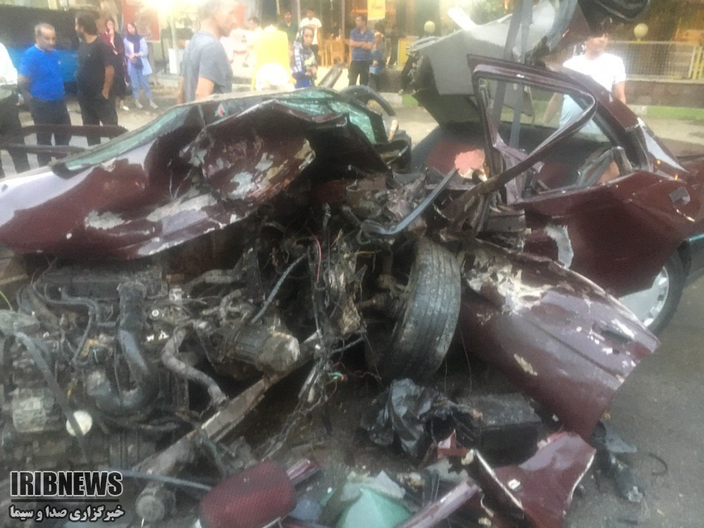 وقوع ۳ تصادف در جاده کرج چالوس