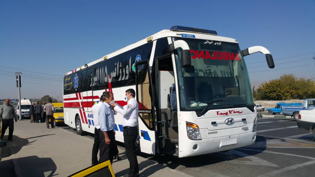 استقرار واحدهای عملیاتی اورژانس البرز در اماکن پرتردد استقرار واحدهای عملیاتی اورژانس البرز در اماکن پرتردد