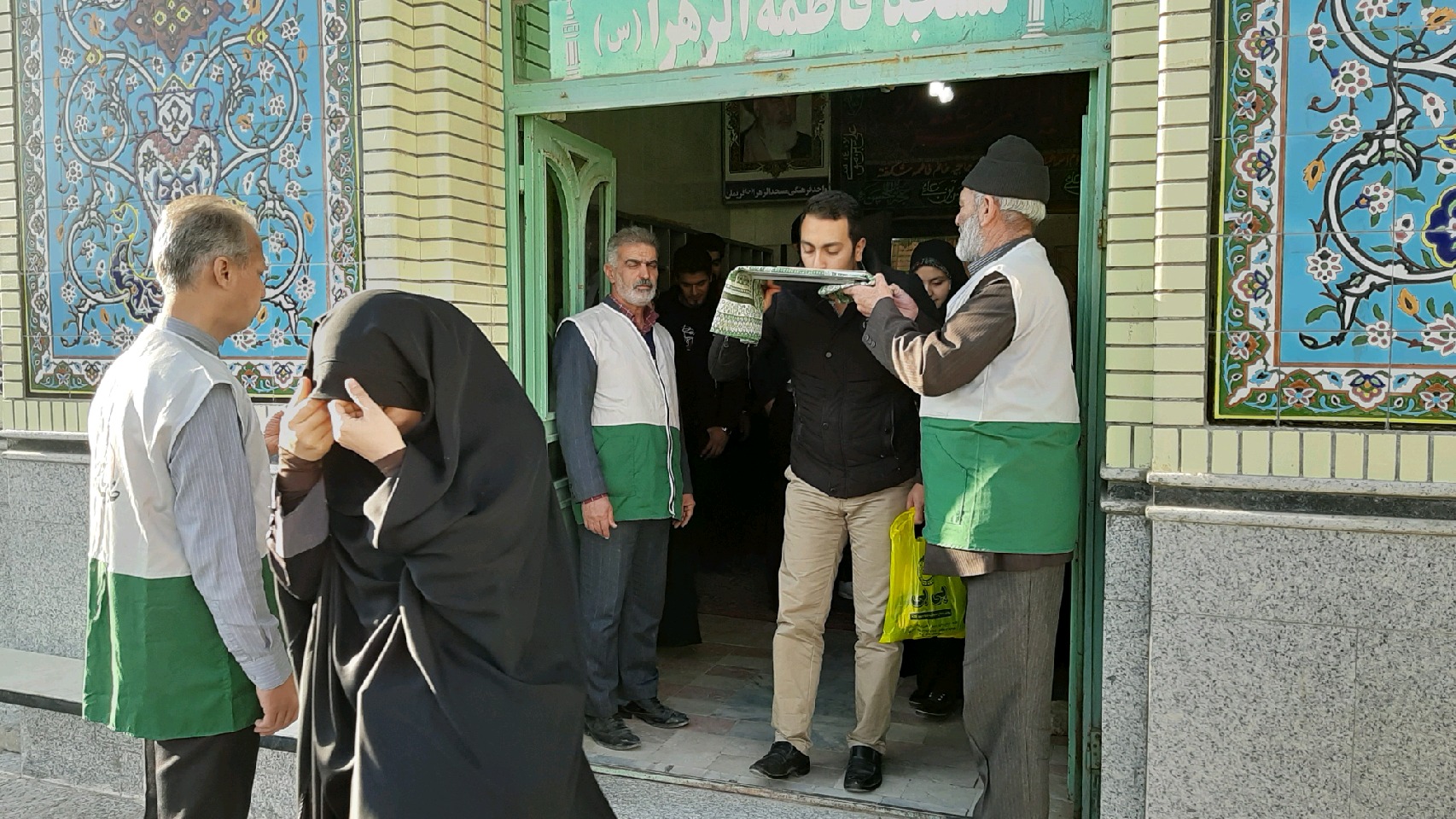 اعزام نوعروسان فریمانی به حرم مطهر رضوی