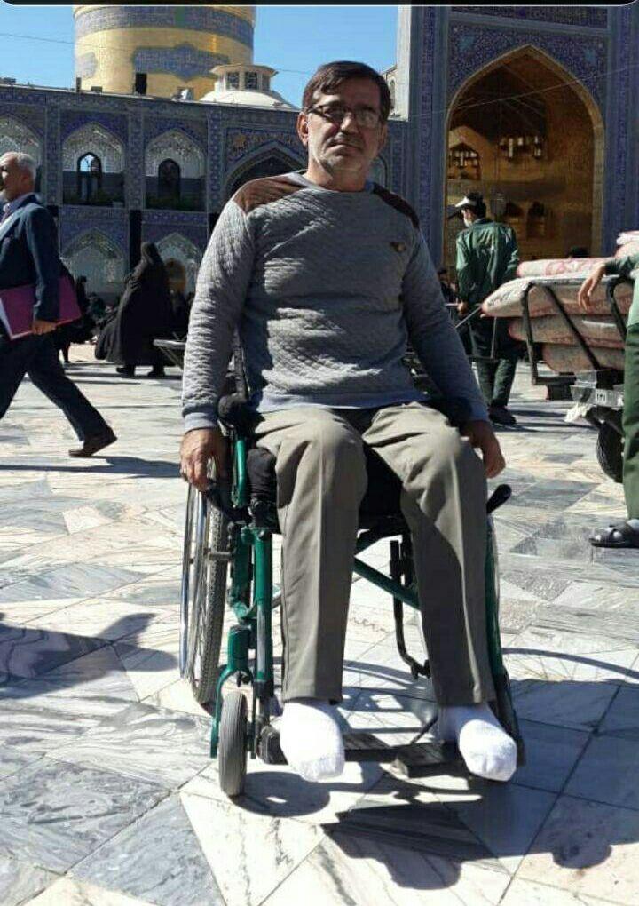 جانباز 70 درصد آملی به همرزمان شهيدش پيوست