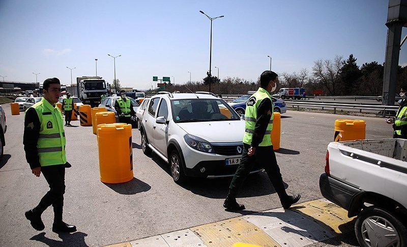 اجرای طرح فاصله گذاری اجتماعی در پارسیان