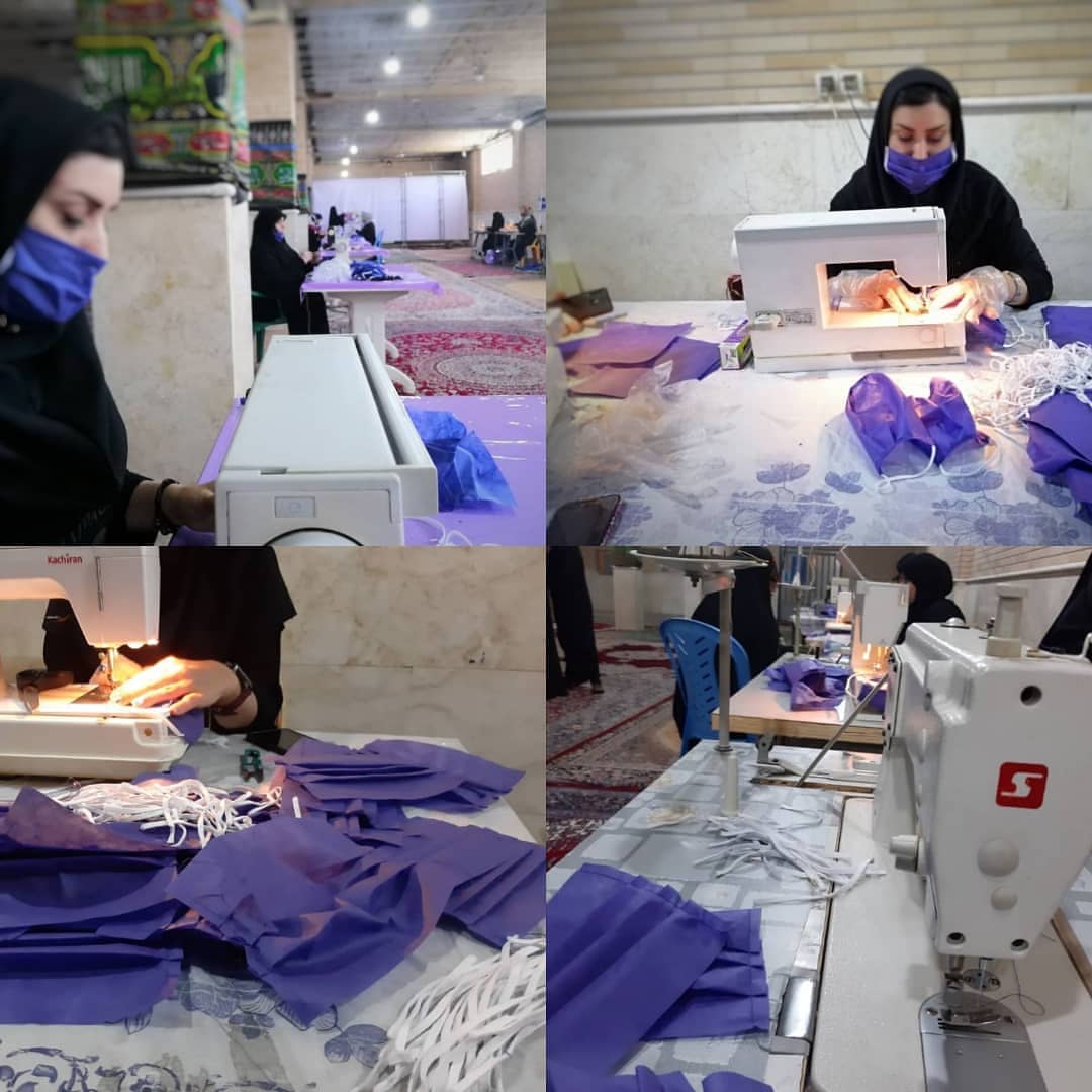 تلاش هنرمندان بسیجی خوزستان در مقابله با کرونا تلاش هنرمندان بسیجی خوزستان در مقابله با کرونا