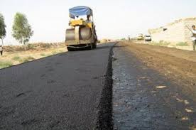 آغاز روکش آسفالت جاده اندیکا _مسجدسلیمان