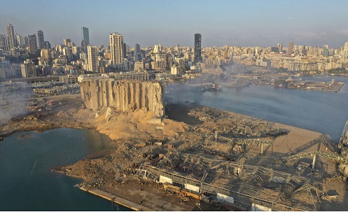 آماده سازی بخشی از فعالیتهای بندر بیروت آماده سازی بخشی از فعالیتهای بندر بیروت