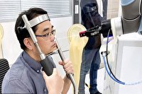 آزمایش کرونا به وسیله ربات آزمایش کرونا به وسیله ربات