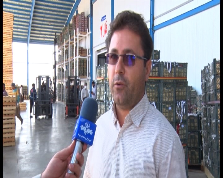 برچسب خارجی بر دسترنج باغدار ایرانی