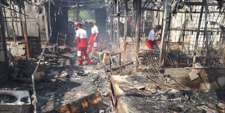 گزارش مکتوب ..... چه زمانی عبرت می گیریم ؟!!!حادثه ای مشابه آتش سوزی ساختمان پلاسکواین بار دربندردیلم