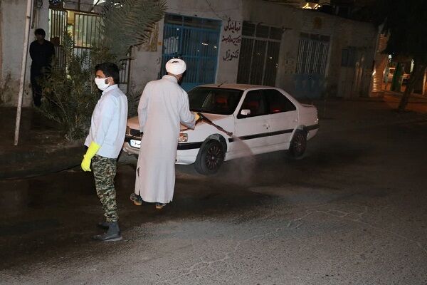 گندزدایی و ضدعفونی معابر عمومی اراک گندزدایی و ضدعفونی معابر عمومی اراک