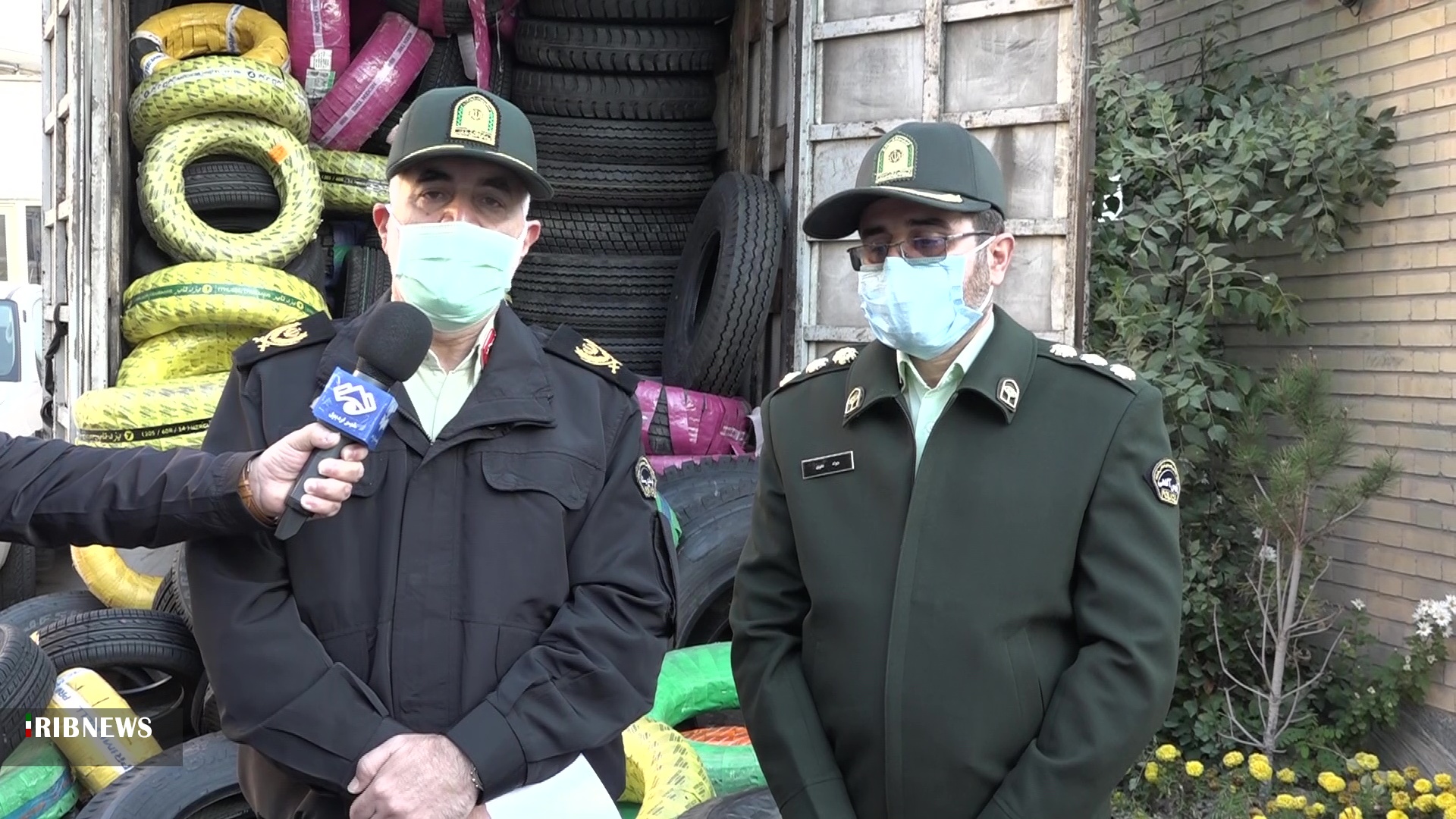 کشف 250 حلقه لاستیک قاچاق