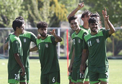 ادامه تمرینات تیم ملی فوتبال امید؛ امروز بعدازظهر