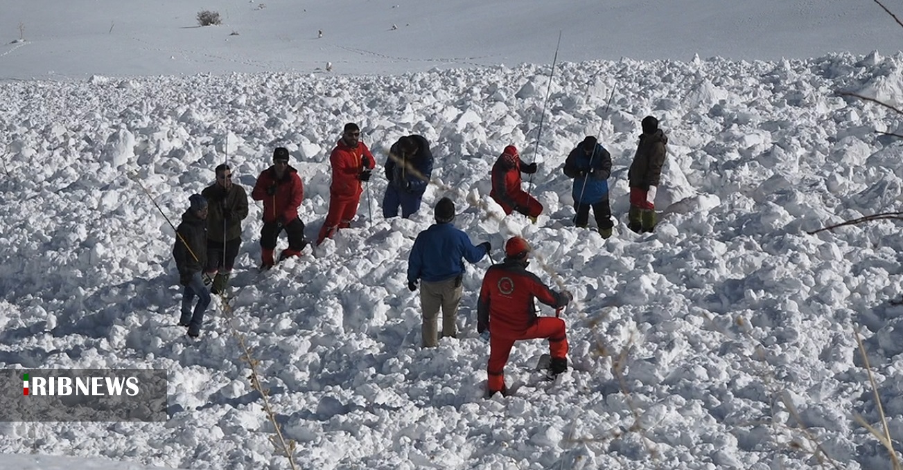 ادامه جستجو برای حادثه دیدگان احتمالی کوه آبیدر