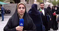 اعضای هیئت دولت در جمع خبرنگاران