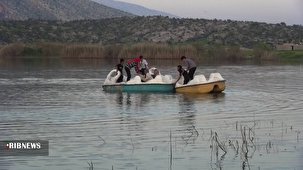 دریاچه برم الوان بهمئی نگینی در جنوب ایران