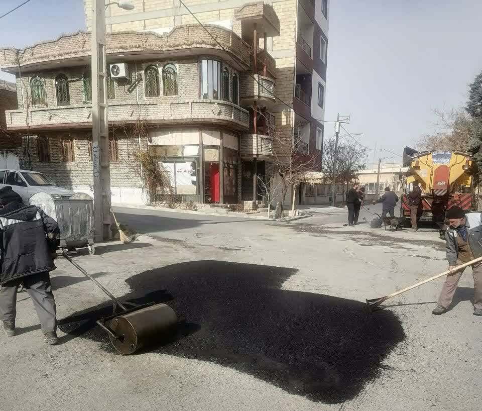 ساماندهی معابر عمومی منطقه ۳ شهری ارومیه